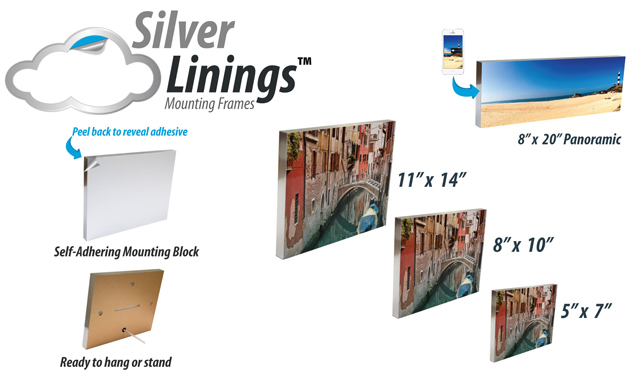 Silver Linings Mounting Frames