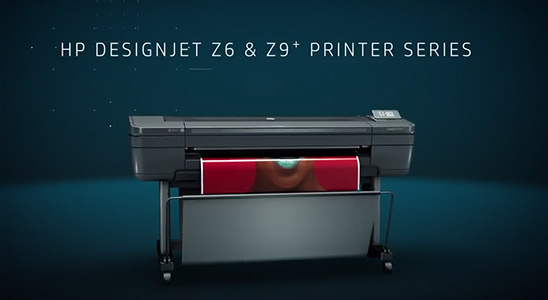 Enhanced speed and image quality in the advanced, yet affordable HP DesignJet Z6 and Z9+