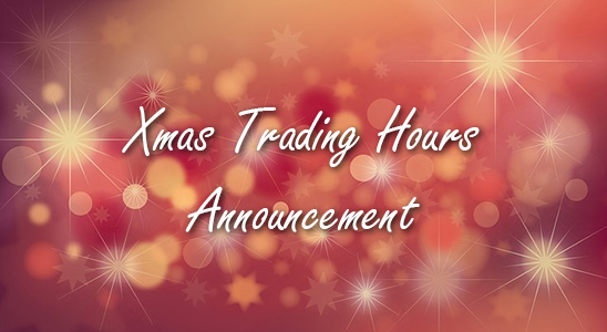 Photo Direct Xmas Trading Hours Announcement